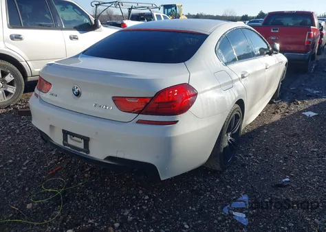 2016 BMW 640I Gran Coupe xDrive z USA, uszkodzony, nr VIN WBA6D2C56GGT65945